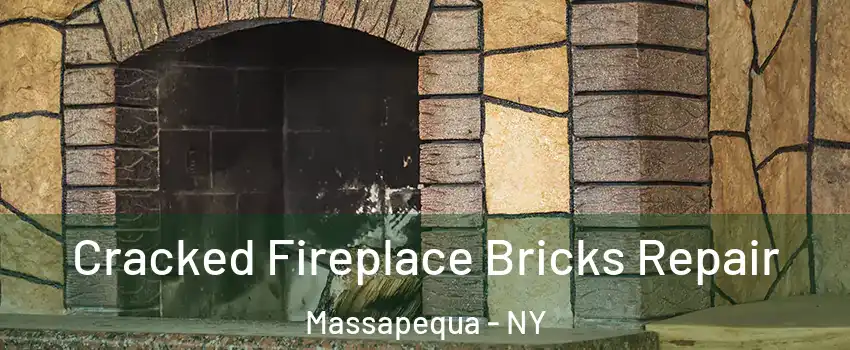  Cracked Fireplace Bricks Repair Massapequa - NY