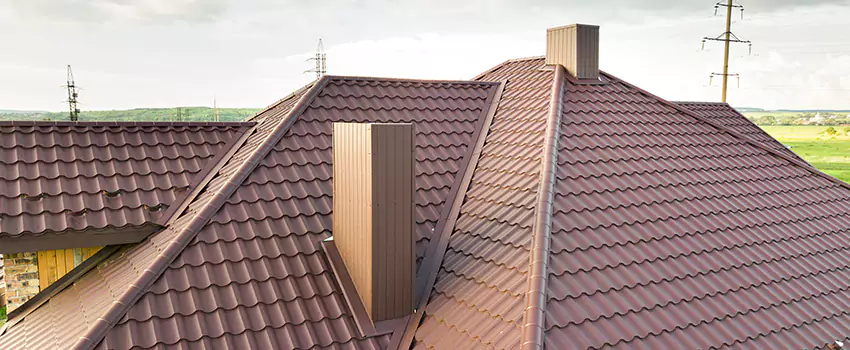 Residential Chimney Flashing Restoration in Massapequa, NY