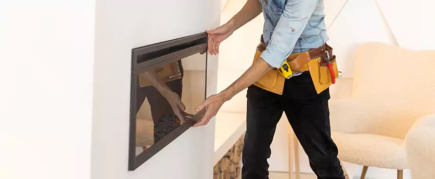 Metal Fireplace Installation in Massapequa, New York
