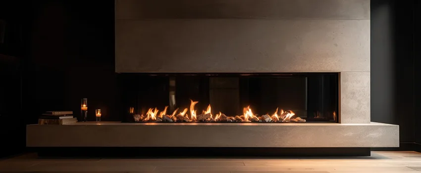 Gas Fireplace Ember Bed Design Services in Massapequa, New York