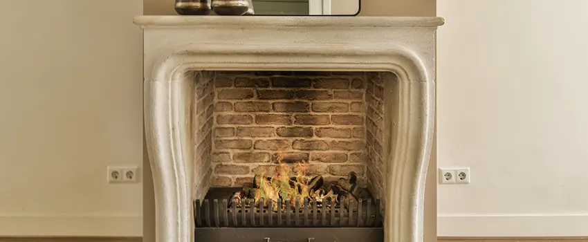 Vintage-style Fireplace Redesign in Massapequa, New York