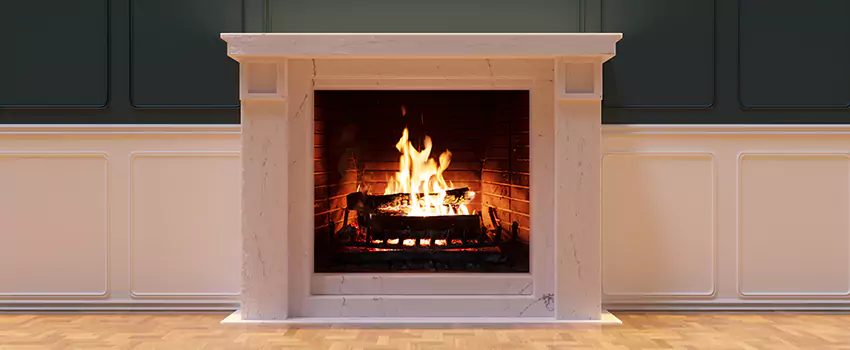 Open Flame Wood-Burning Fireplace Installation Services in Massapequa, New York