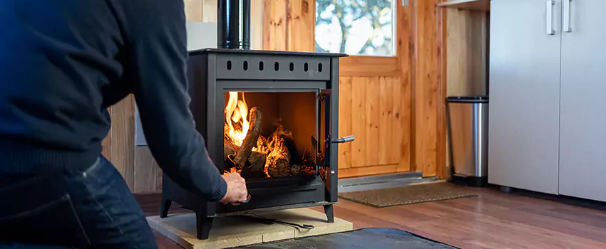 Open Hearth Wood Fireplace Installation in Massapequa, NY