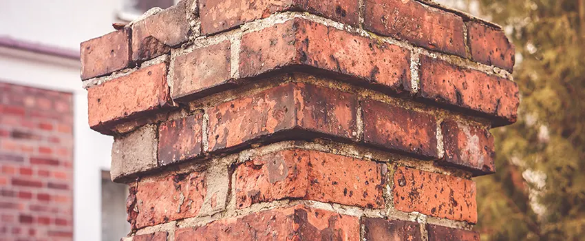 Cracked Chimney Bricks Repair Cost in Massapequa, New York