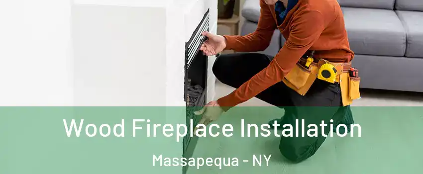  Wood Fireplace Installation Massapequa - NY